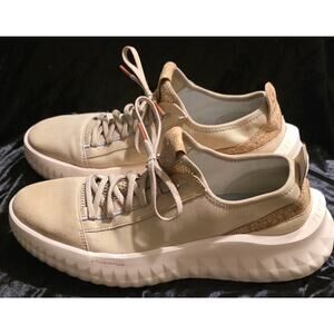 Cole Haans Zerøgrand II Sneaker Shoes Women's 9B White Flowerform Lace Up W23066